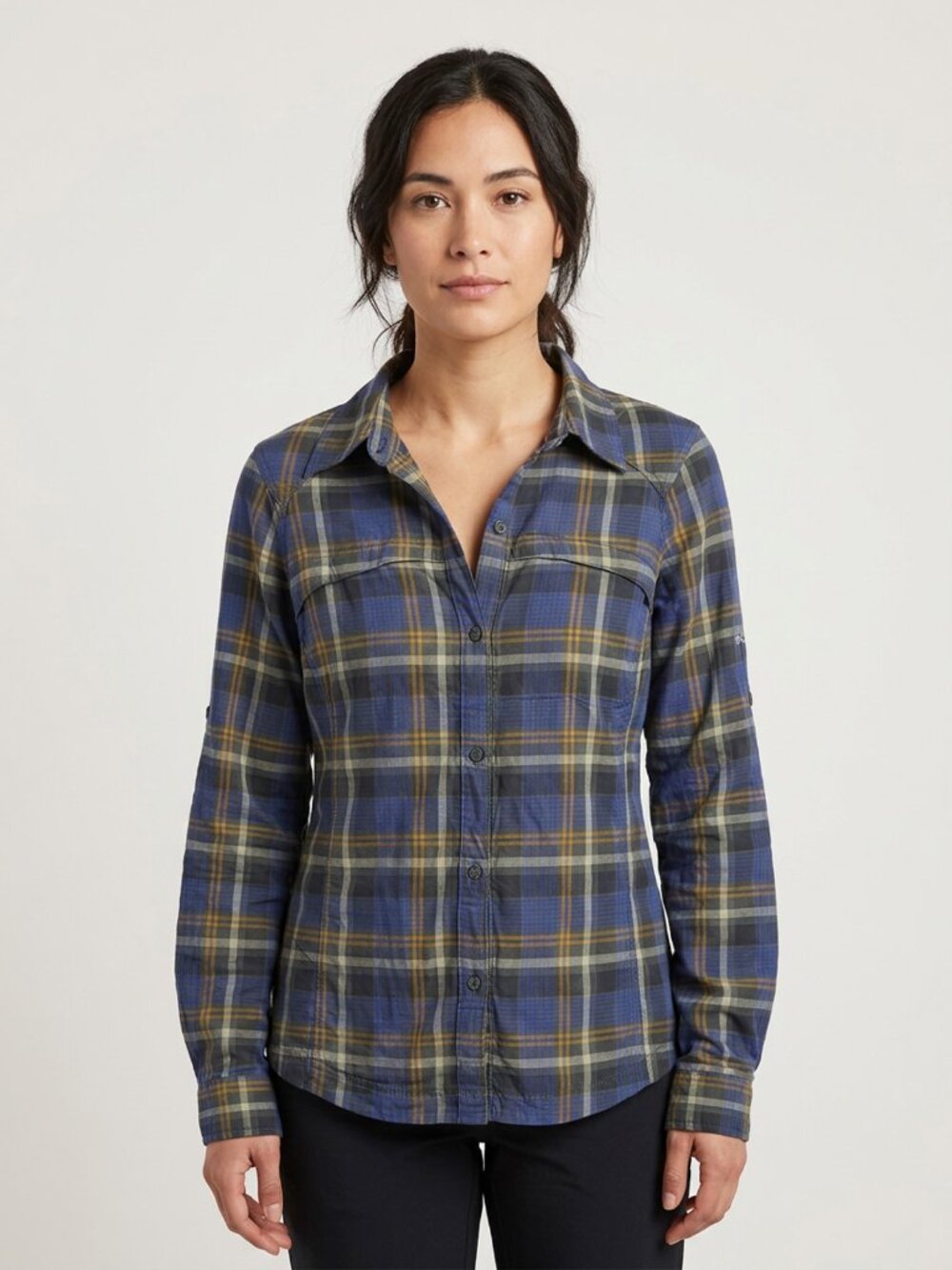 Columbia Button Down Plaid